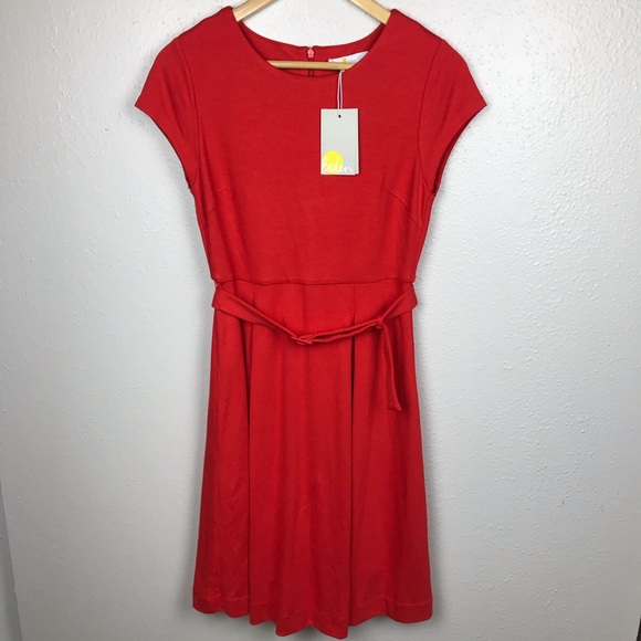 Boden Dresses & Skirts - NWT Boden Belted Orange Dress